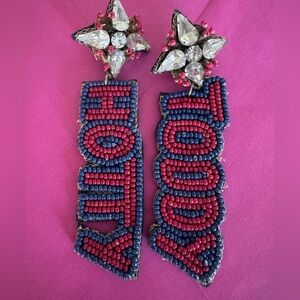 Beaded Statement Earrings